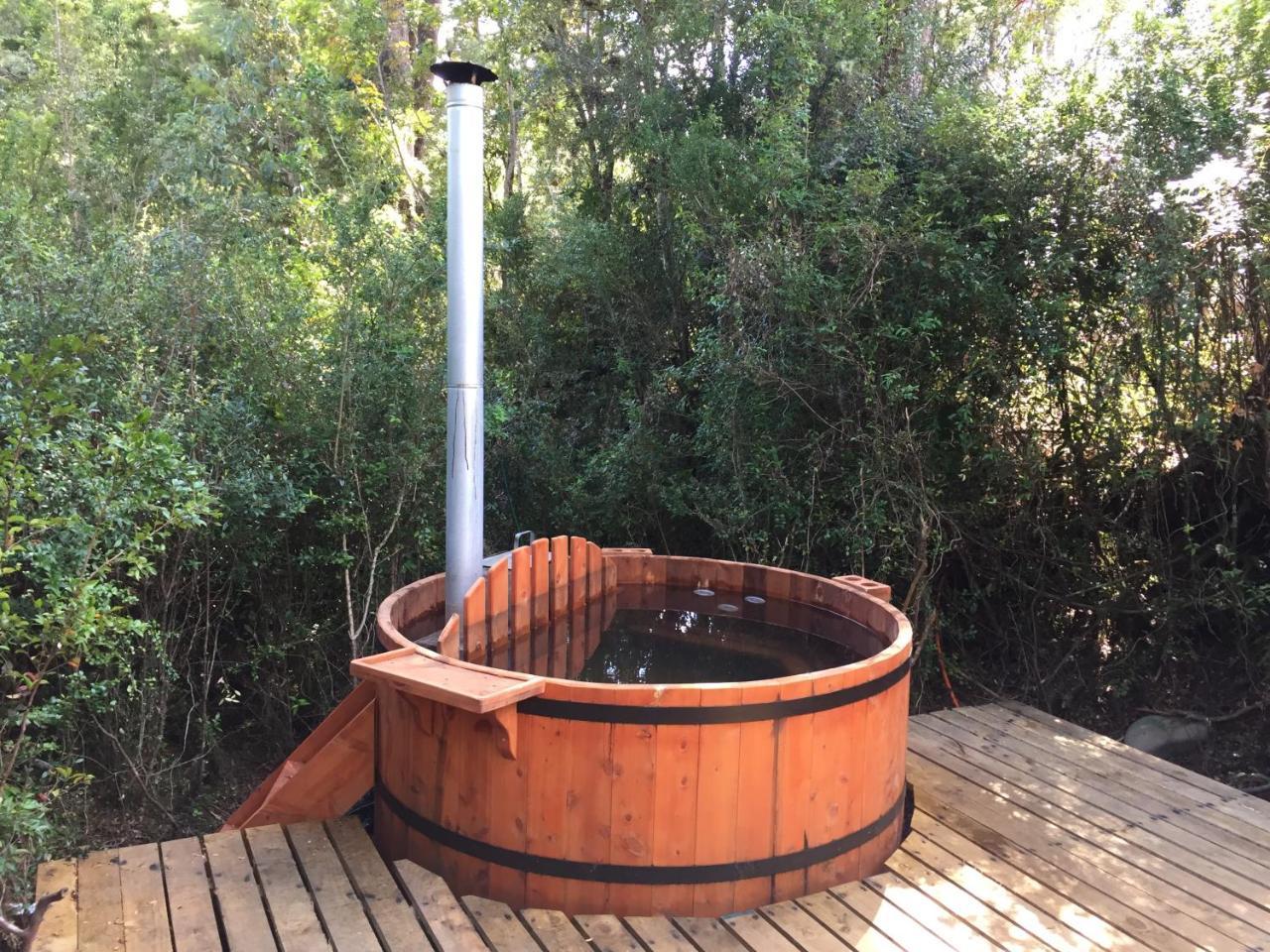Cabanas Nutrias Patagonicas Puelo River Exterior foto